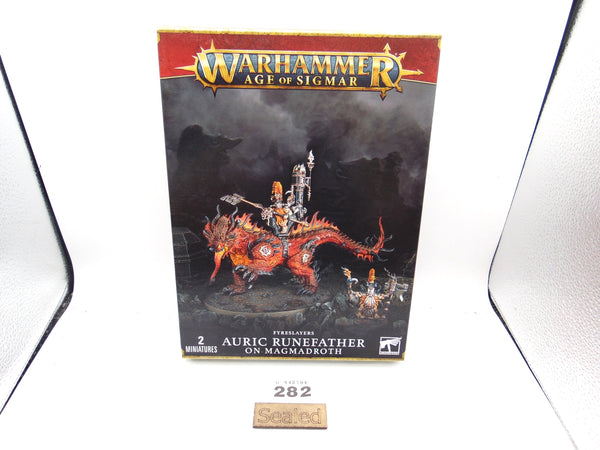 Auric Runefather on Magmadroth