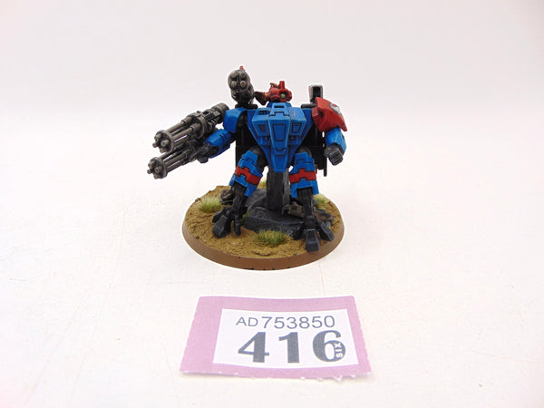 Tau Commander in Enforcer Battlesuit Conversion