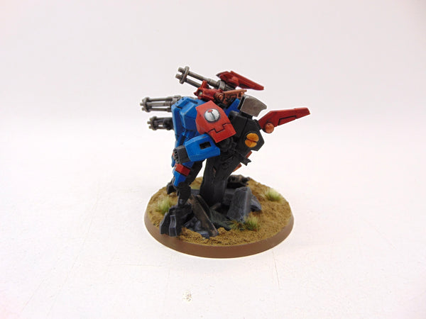Tau Commander in Enforcer Battlesuit Conversion