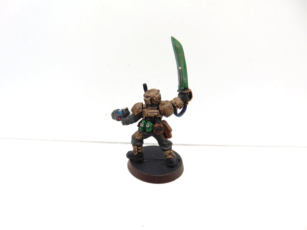 Cadian Officer with Power Sword