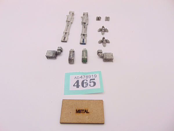 Broadside Battlesuit Parts