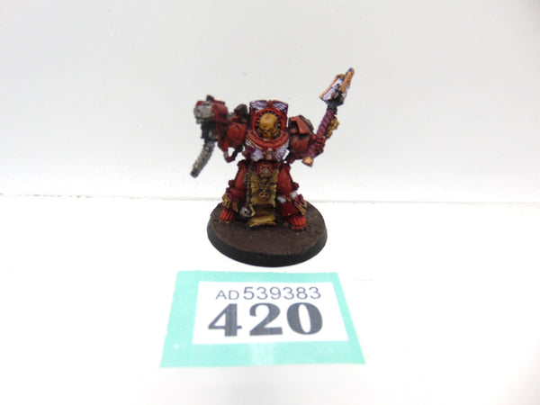 Chaplain in Terminator Armour