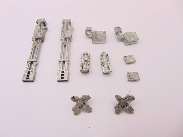 Broadside Battlesuit Parts