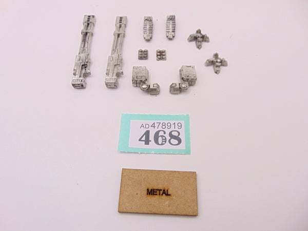 Broadside Battlesuit Parts