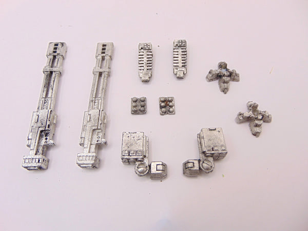Broadside Battlesuit Parts