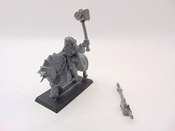 Mounted Amber Wizard