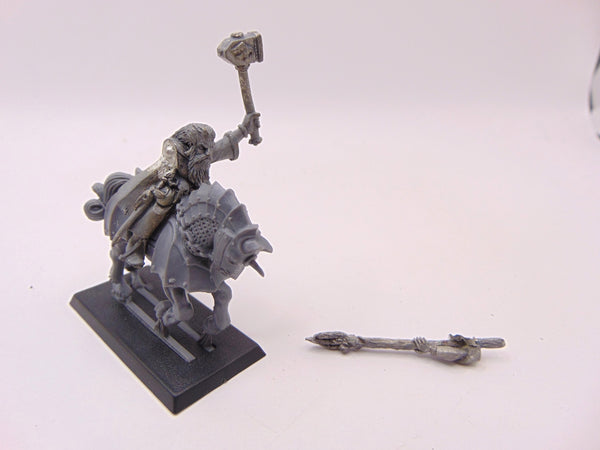 Mounted Amber Wizard