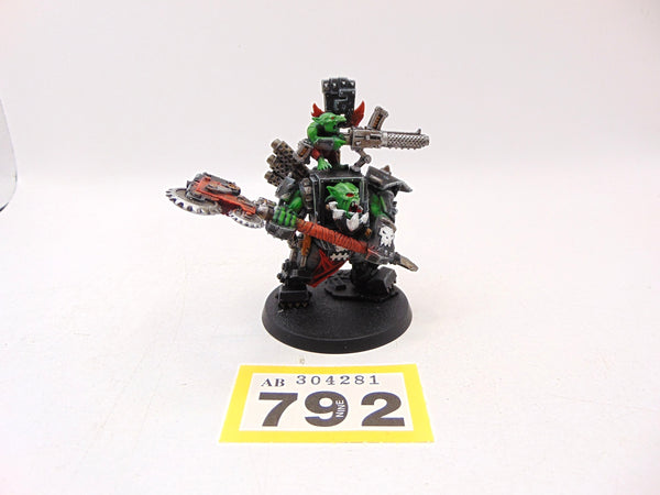 Ork Warboss in Mega Armour