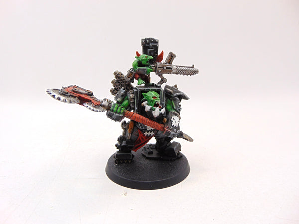 Ork Warboss in Mega Armour