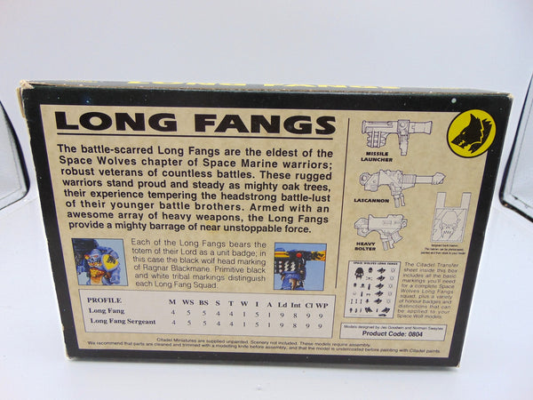 Space Wolves Long Fangs