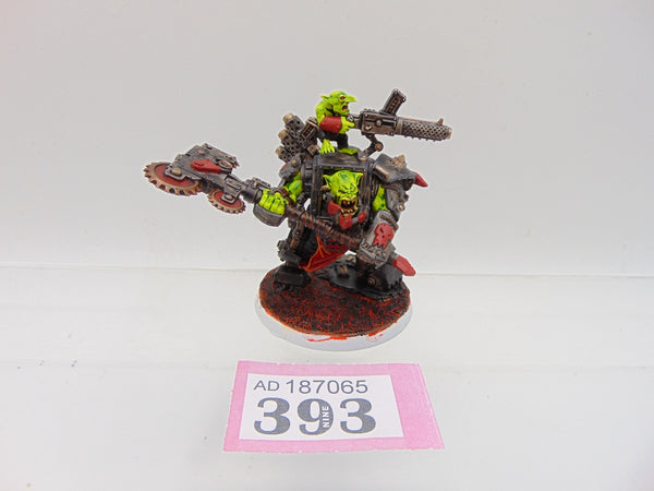 Ork Warboss in Mega Armour