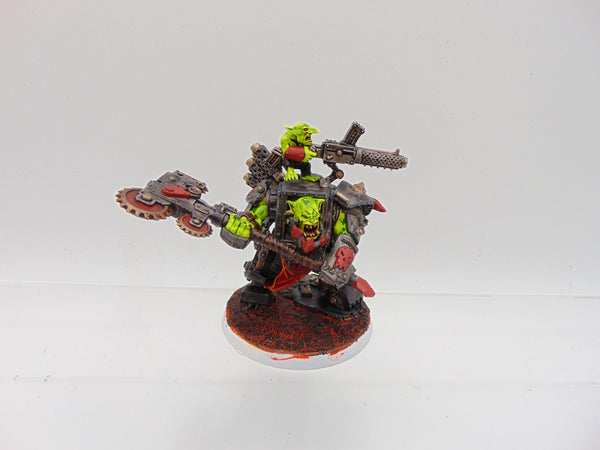 Ork Warboss in Mega Armour