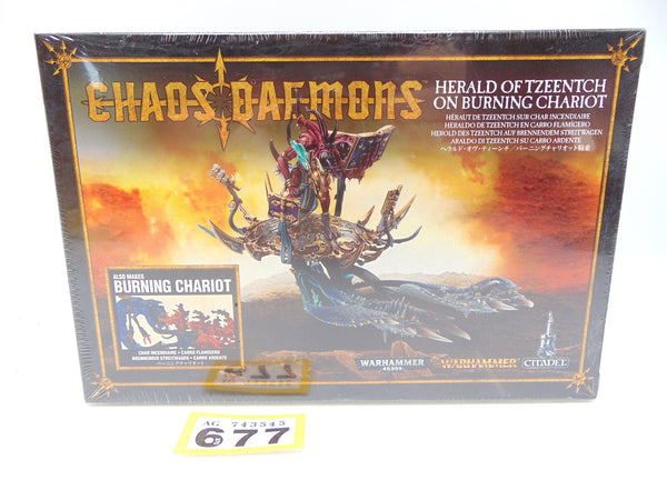 Herald of Tzeentch on Burning Chariot