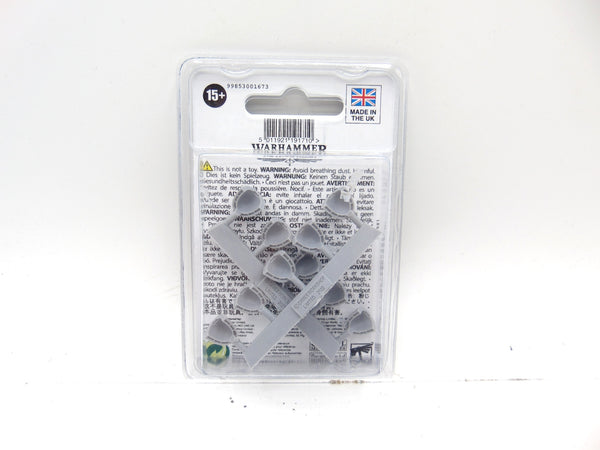 White Scars MKVI Shoulder Pads