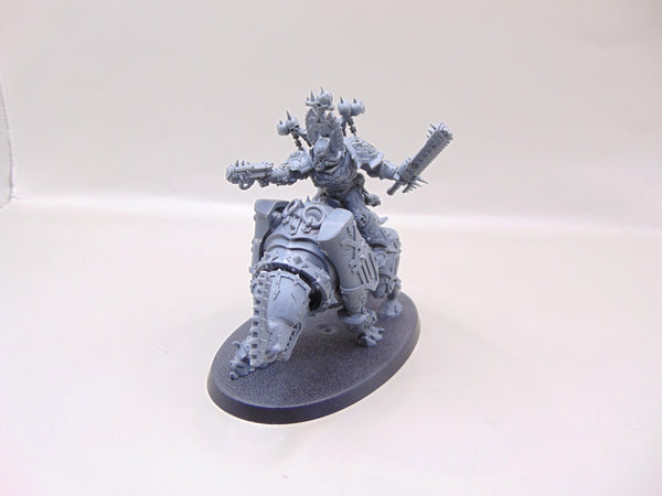 World Eaters Chaos Lord on Juggernaut