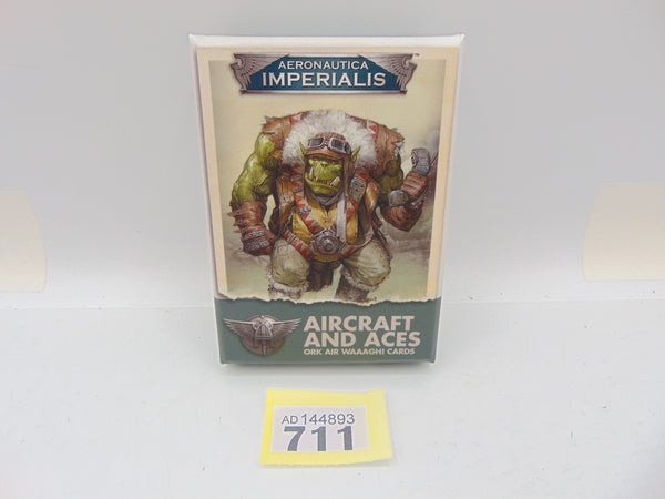 Aeronautica Imperialis Aircraft and Aces Ork Air Waaagh! Cards