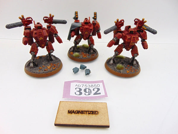 Crisis Fireknife Battlesuits