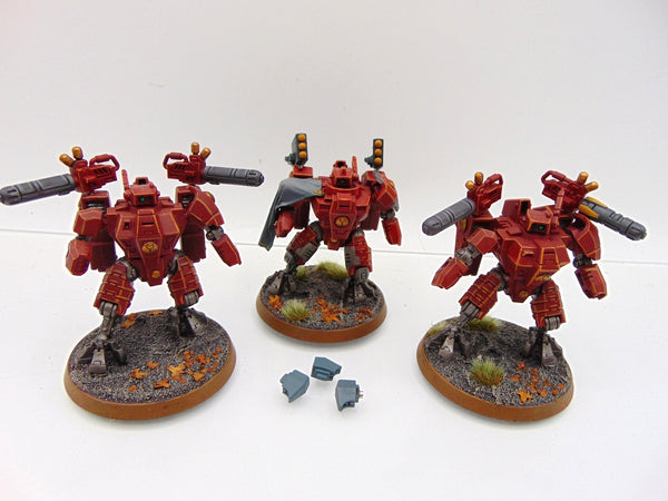 Crisis Fireknife Battlesuits