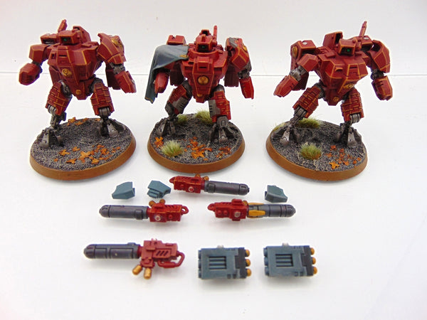 Crisis Fireknife Battlesuits