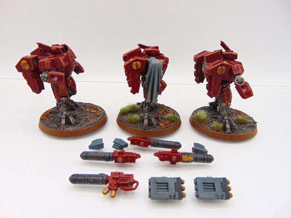 Crisis Fireknife Battlesuits