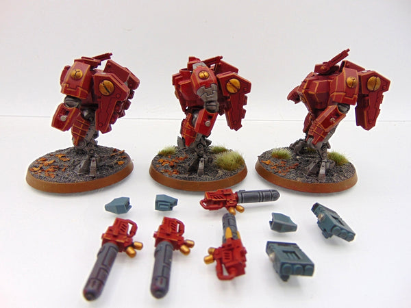 Crisis Fireknife Battlesuits