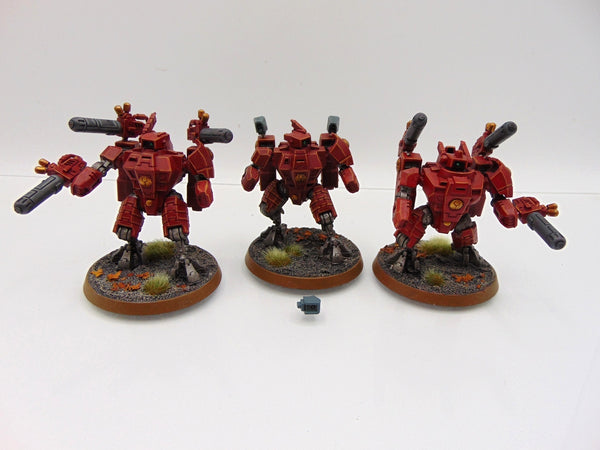Crisis Fireknife Battlesuits