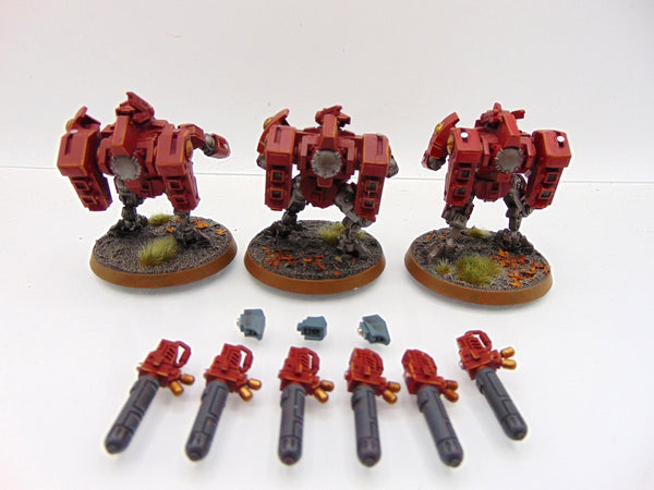 Crisis Fireknife Battlesuits