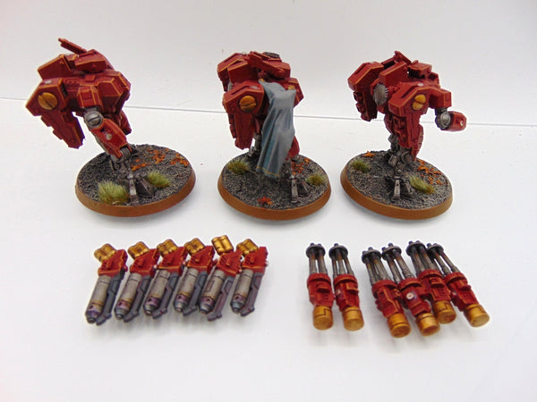 Crisis Starscythe Battlesuits