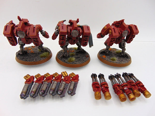 Crisis Starscythe Battlesuits