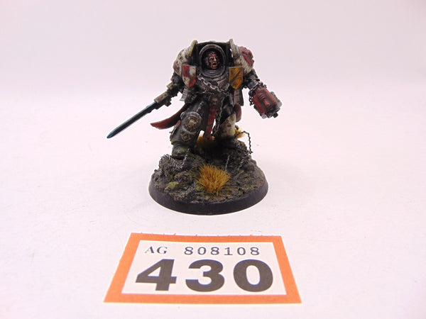 Captain in Terminator Armour