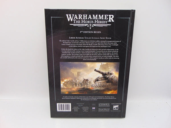 Liber Auxilia: Solar Auxilia Army Book