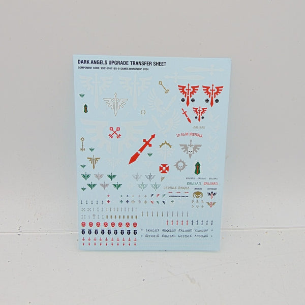 Dark Angels Transfer Sheet The Troll Trader