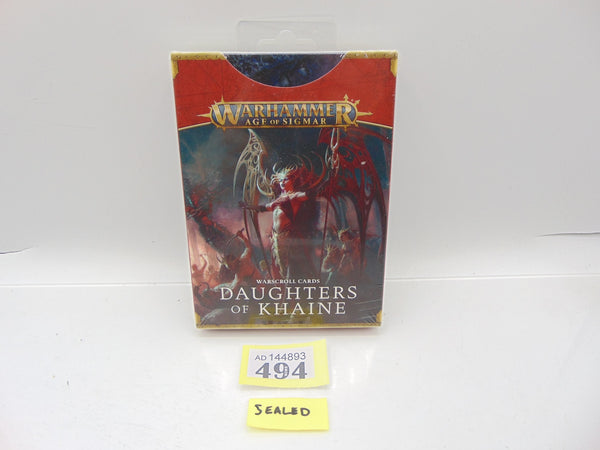 Warscroll Cards Daughters of Khaine