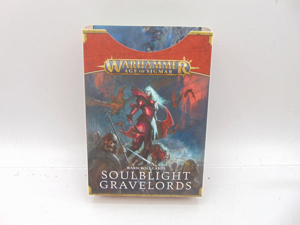 Warscroll Cards Soulblight Gravelords