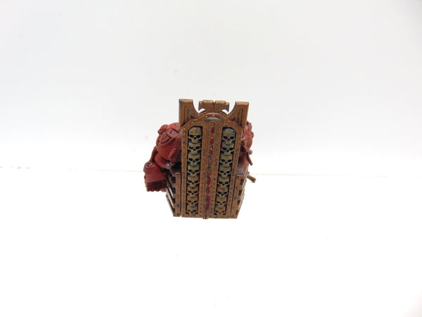 Dead Terminator on Throne