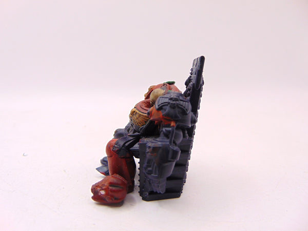 Dead Terminator on Throne