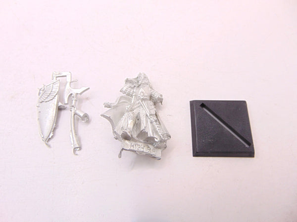 High Elf Noble with Axe & Shield
