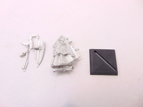 High Elf Noble with Axe & Shield