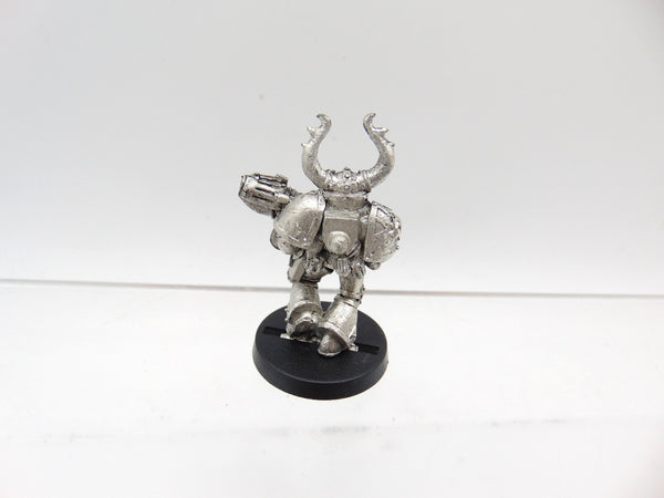 Chaos Space Marine with Plasma Gun