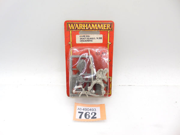 Savage Orc Boar Rider Standard Bearer