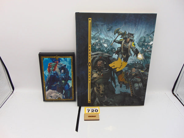 Limited Edition Codex Supplement and Cards Space Wolves 40K 10th Edition