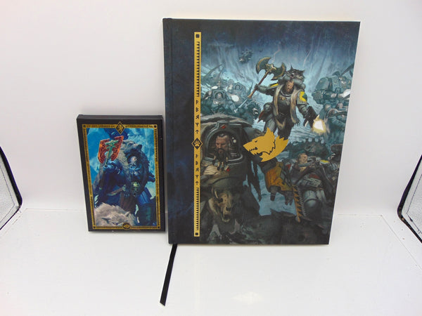 Limited Edition Codex Supplement and Cards Space Wolves 40K 10th Edition