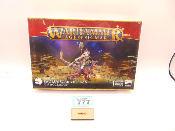 Saurus Scar-Veteran on Aggradon