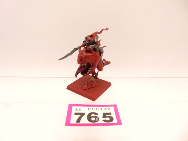 Loonboss / Night Goblin Boss on Giant Cave Squig