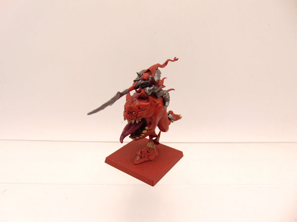 Loonboss / Night Goblin Boss on Giant Cave Squig