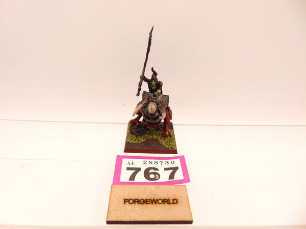 Night Goblin Boss on Giant Cave Squig