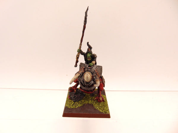 Night Goblin Boss on Giant Cave Squig