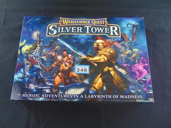 Warhammer Quest Silver Tower Game No Miniatures