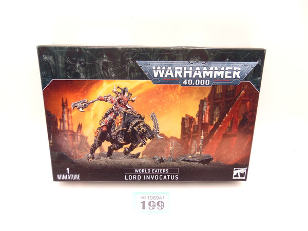 Lord Invocatus / World Eaters Chaos Lord on Juggernaut