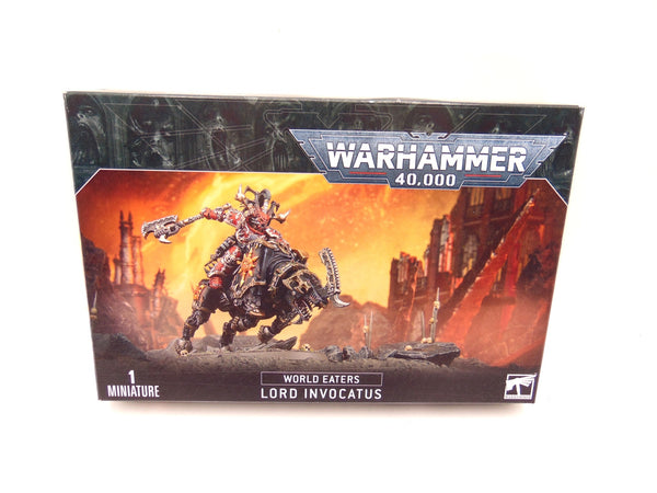 Lord Invocatus / World Eaters Chaos Lord on Juggernaut